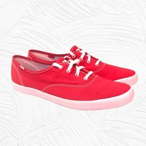 Keds Red Sneakers Size 9.5